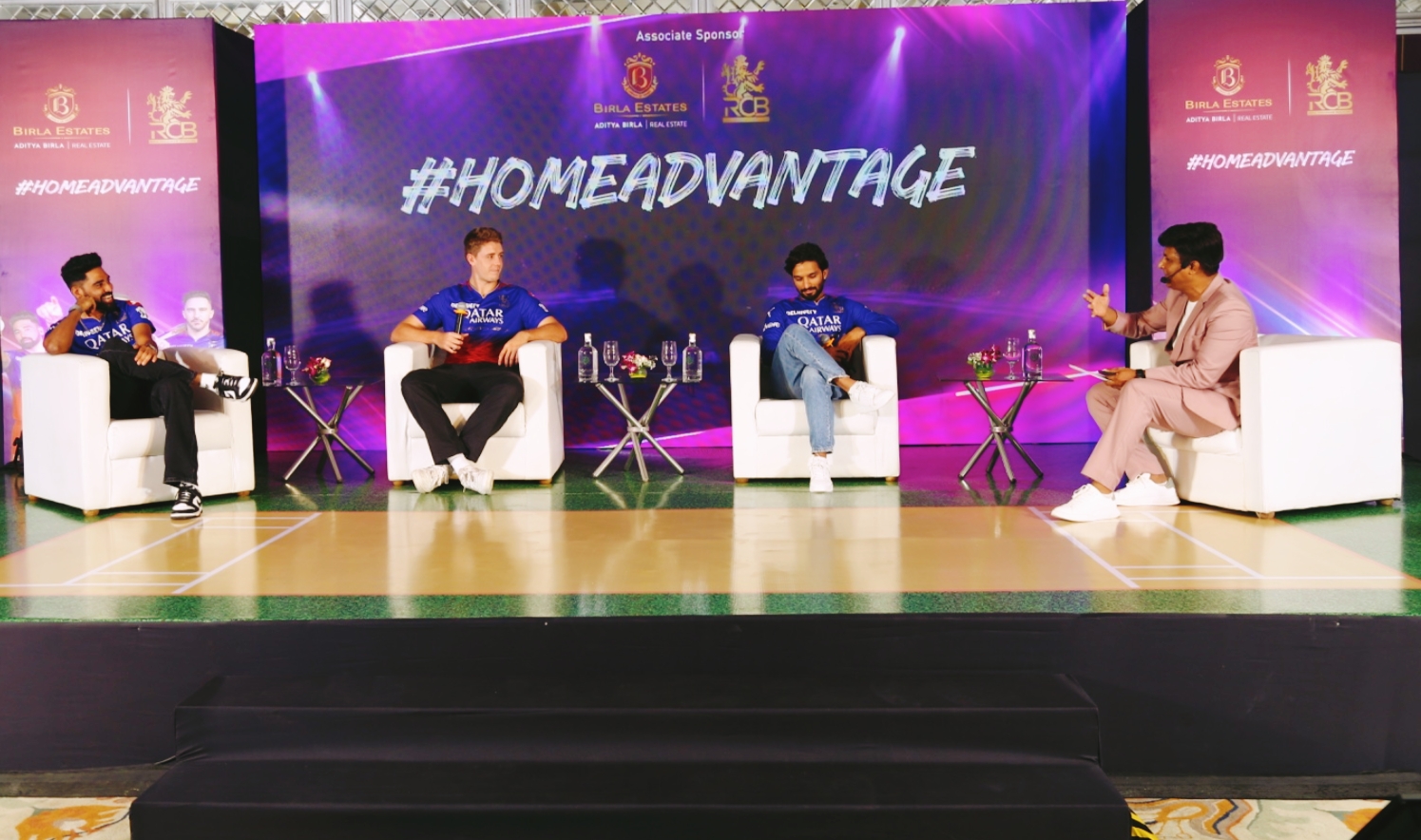 Riaz Basha in conversation with Royal Challengers Bengaluru